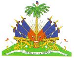 The coat of arms of Haiti